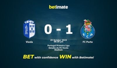 Prognóstico Vizela vs FC Porto 29/10/2023