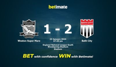 Weston Super Mare vs Bath City Prognóstico, Odds e Dicas de Apostas 23/01/2024