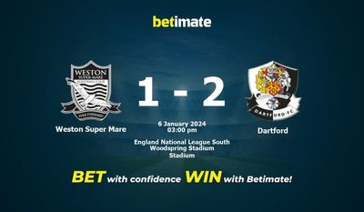 Weston Super Mare vs Dartford Prognóstico, Odds e Dicas de Apostas 01/06/2024