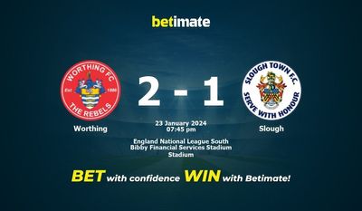 Prognóstico, Odds e Dicas de Apostas Worthing vs Slough 23/01/2024