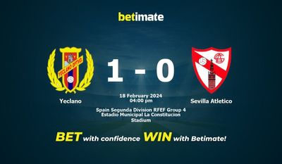 Yeclano x Sevilla Atlético Prognóstico, Odds e Dicas de Apostas 18/02/2024