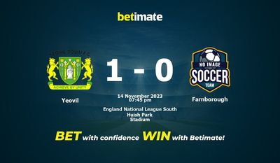 Yeovil vs Farnborough Prognóstico, Odds e Dicas de Apostas 14/11/2023