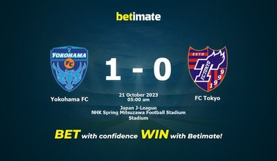 Yokohama FC vs FC Tokyo Prognóstico, Odds e Dicas de Apostas 21/10/2023