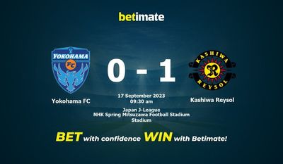 Yokohama FC vs Kashiwa Reysol Prognóstico, Odds e Dicas de Apostas 17/09/2023