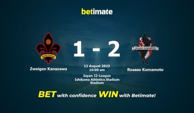 Prognóstico, Odds e Dicas de Apostas Zweigen Kanazawa vs Roasso Kumamoto 08/12/2023