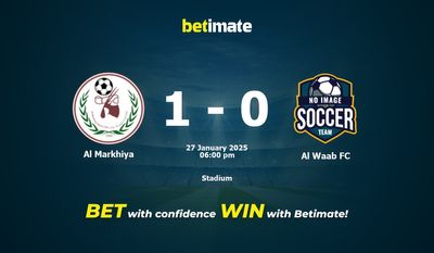 Прогнозы, коэффициенты и советы по ставкам на матч Al Markhiya против Al Waab FC 27.01.2025