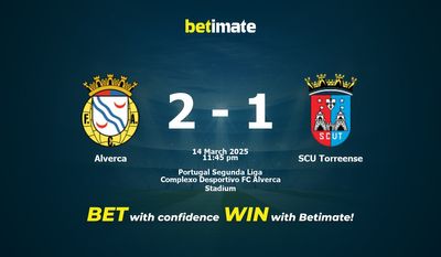 Прогнозы, коэффициенты и советы по ставкам на матч Alverca — SCU Torreense 14.03.2025