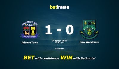 Прогнозы, коэффициенты и советы по ставкам на матч Athlone Town против Bray Wanderers 24.03.2025