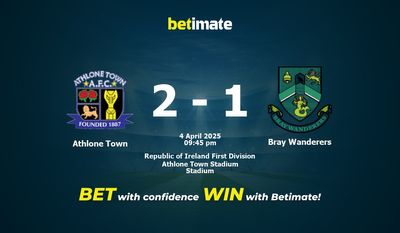 Прогнозы, коэффициенты и советы по ставкам на матч Athlone Town против Bray Wanderers 04.04.2025