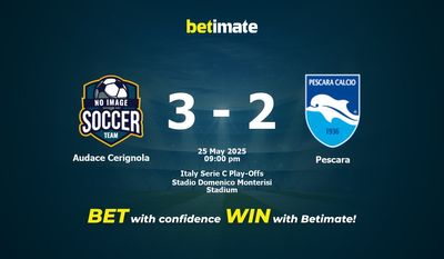 Прогнозы, коэффициенты и советы по ставкам на матч Audace Cerignola против Pescara 25.05.2025