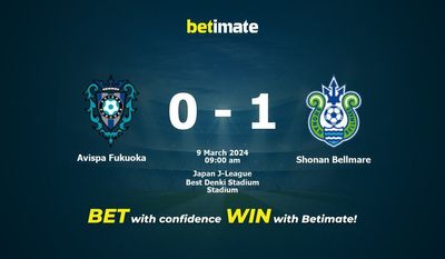 Ависпа Фукуока vs Шонан Беллмаре Прогнозы, шансы и советы по ставкам на 09.03.2024