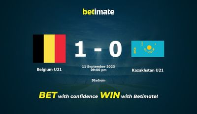 Бельгия U21 против Казахстана U21 Прогнозы, коэффициенты и советы по ставкам на 11.09.2023