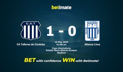 CA Talleres de Córdoba vs Alianza Lima Прогнозы, шансы и советы по ставкам на 15.05.2025