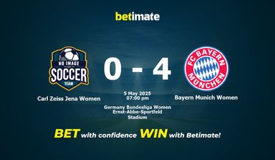 Carl Zeiss Jena Women против Bayern Munich Women. Прогнозы, коэффициенты и советы по ставкам 05.05.2025