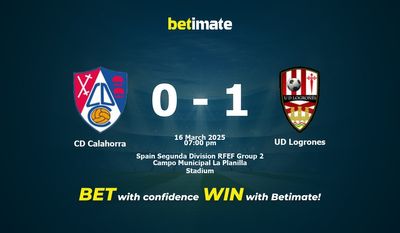 Прогнозы, коэффициенты и советы по ставкам на матч CD Calahorra против UD Logrones 16.03.2025