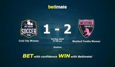 Cork City Women против Wexford Youths Women. Прогнозы, коэффициенты и советы по ставкам 05/10/2025