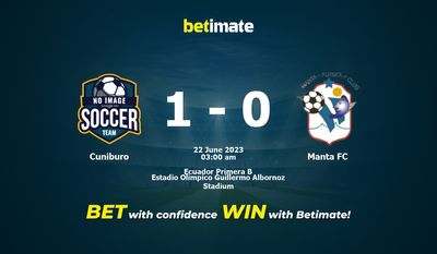 Cuniburo vs Manta FC Прогнозы, коэффициенты и советы по ставкам на 22.06.2023
