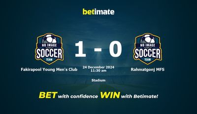 Fakirapool Young Men's Club против Rahmatgonj MFS Прогноз, коэффициенты и советы по ставкам 24.12.2024