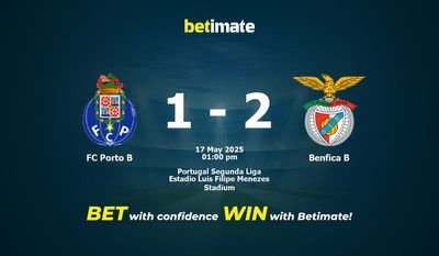 FC Porto B против Benfica B. Прогнозы, коэффициенты и советы по ставкам 17.05.2025