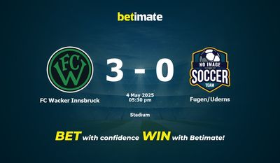 FC Wacker Innsbruck vs Fugen/Uderns Прогнозы, коэффициенты и советы по ставкам на 04.05.2025