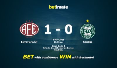 Ferroviaria SP против Coritiba Прогноз, коэффициенты и советы по ставкам 05/03/2025