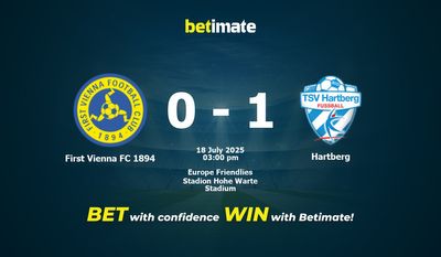 First Vienna FC 1894 — Hartberg: прогноз, коэффициенты и советы по ставкам 18.07.2025