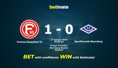 Fortuna Dusseldorf II vs Sportfreunde Baumberg Prediction, Odds & Betting Tips 01/17/2024