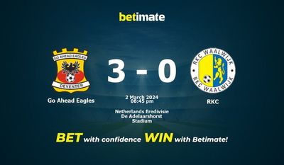 Гоу Эхед Иглз — RKC Прогнозы, шансы и советы по ставкам на 02.03.2024