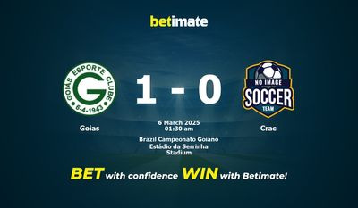 Прогнозы, коэффициенты и советы по ставкам на матч Goias vs Crac 03/05/2025