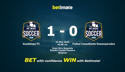 Guadalupe FC против Futbol Consultants Desamparados Прогноз, коэффициенты и советы по ставкам 24.05.2025