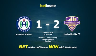 Hartford Athletic против Louisville City FC Прогноз, коэффициенты и советы по ставкам 17.05.2025