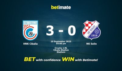 HNK Cibalia vs NK Solin Прогнозы, шансы и советы по ставкам на 10.09.2023