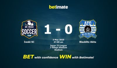 Прогнозы, коэффициенты и советы по ставкам на матч Iwaki SC против Blaublitz Akita 05/03/2025