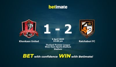 Khonkaen United против Ratchaburi FC Прогноз, коэффициенты и советы по ставкам 04/06/2025