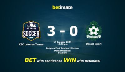 KSC Lokeren Temse vs Dessel Sport Прогнозы, шансы и советы по ставкам на 13.01.2024