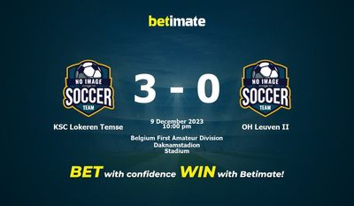 KSC Lokeren Temse vs OH Leuven II Прогнозы, шансы и советы по ставкам на 09.12.2023