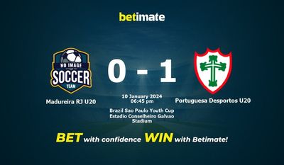 Мадурейра РЖ U20 против Португеза Деспортос U20 Прогнозы, шансы и советы по ставкам на 10.01.2024