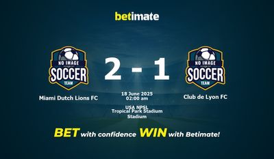 Miami Dutch Lions FC против Club de Lyon FC Прогноз, коэффициенты и советы по ставкам 17.06.2025