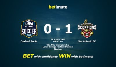 Прогноз, коэффициенты и советы по ставкам на матч Oakland Roots против San Antonio FC 23.03.2025