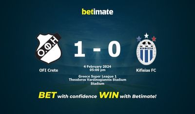 OFI Crete против Kifisias FC Прогнозы, шансы и советы по ставкам на 04.02.2024