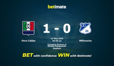 Прогнозы, коэффициенты и советы по ставкам на матч Once Caldas против Millonarios 05/12/2025