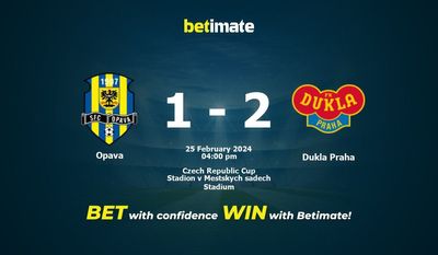 Опава — Дукла Прага Прогнозы, коэффициенты и советы по ставкам на 25.02.2024