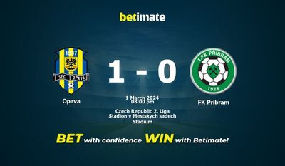Опава — ФК Пршибрам Прогнозы, коэффициенты и советы по ставкам на 01.03.2024