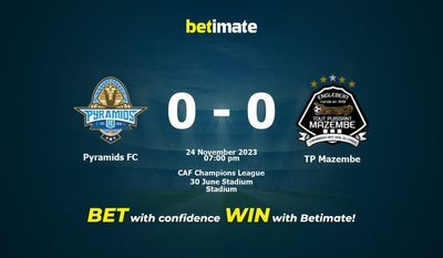 Pyramids FC vs TP Mazembe Прогнозы, шансы и советы по ставкам на 24.11.2023