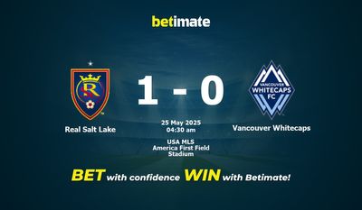Real Salt Lake против Vancouver Whitecaps Прогноз, коэффициенты и советы по ставкам 25.05.2025