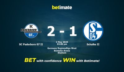 SC Paderborn 07 II против Schalke II Прогноз, коэффициенты и советы по ставкам 05/02/2025