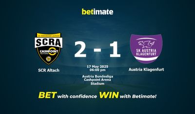 SCR Altach vs Austria Klagenfurt Прогнозы, шансы и советы по ставкам на 17.05.2025