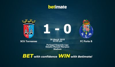 SCU Torreense против FC Porto B Прогноз, коэффициенты и советы по ставкам 30.03.2025