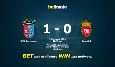 SCU Torreense vs Penafiel Прогнозы, коэффициенты и советы по ставкам на 15.01.2024