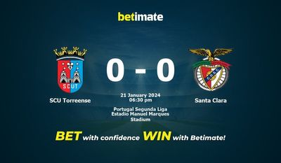 SCU Torreense vs Санта-Клара Прогнозы, шансы и советы по ставкам на 21.01.2024
